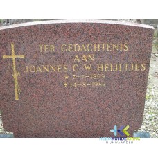 Grafstenen kerkhof Herwen Coll. HKR (102) J.C.W.Heijltjes